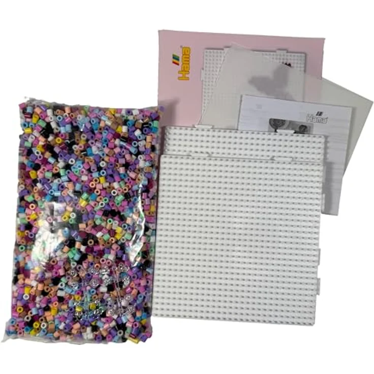 Dan Import Hama Bügelperlen midi, Geschenkpackung mit 4000 Stück, Meerjungfrauen-Design – Bild 3
