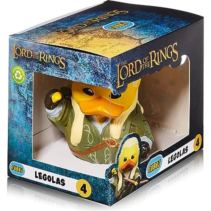TUBBZ Box-Ausgabe Legolas, Sammler-Vinyl-Gummiente Figur, 9 cm groß, offizielles Der Herr der Ringe Merchandise – Bild 2