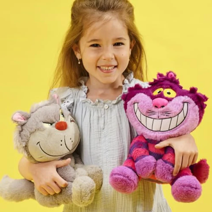 Simba Plüsch Stofftier Disney Cats Grinsekatze, 25cm große Kuschelfreundin für Disney-Fans – Bild 7