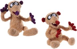 Heunec® Handpuppe Jan & Henry, Set aus Curly-Plüsch