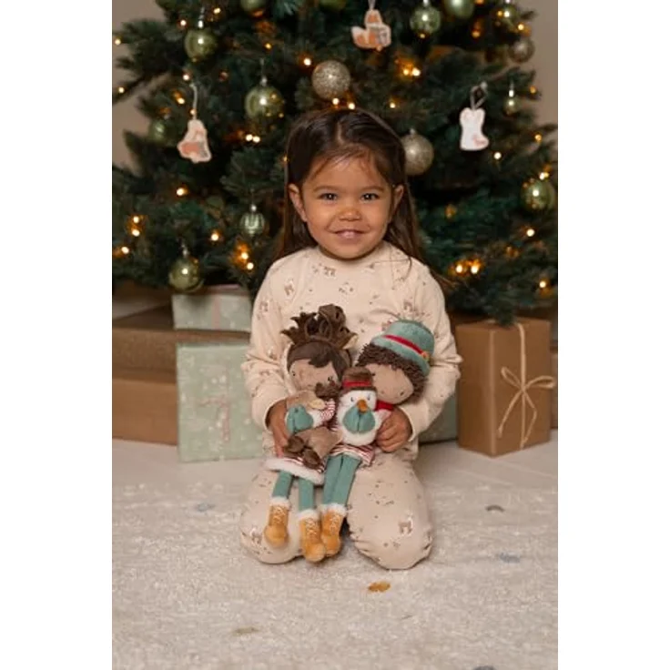 Little Dutch 4567 Stoffpuppe Kuschelpuppe Weihnachten Jake (35 cm) – Bild 5