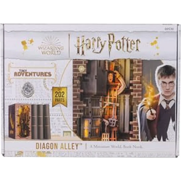 Revell Modellbausatz Tiny Adventures Diagon Alley Harry Potter 3D Miniaturhaus - Handgefertigtes Diorama für Sammler und Zauberei-Fans – Bild 2