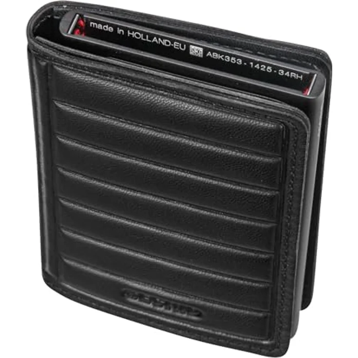 Secrid Geldbörse Premium Slimwallet Emboss Lines Black One Size – Bild 5