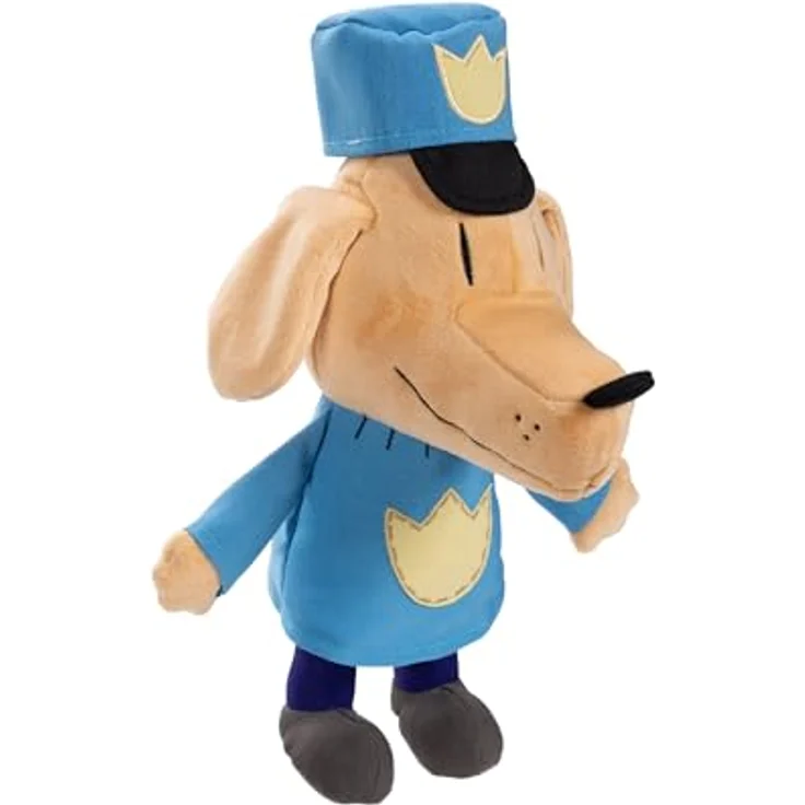 DOG MAN Plüsch-Feature Plüschhund Mann, 25 cm mit Geräuschfunktion und flipfähigen Ohren – Bild 3