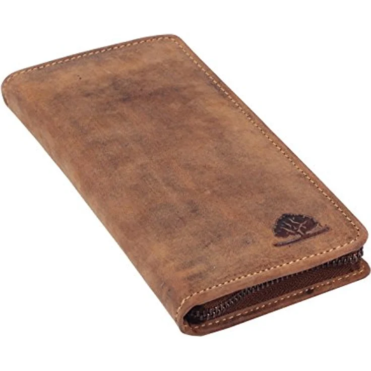 Greenburry Vintage Leder Stifteetui Federmäppchen Stiftebox 1648-25 – Bild 2