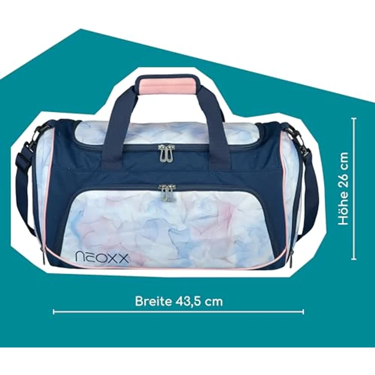 neoxx Sporttasche Move, Dreaming of Pastel, 25 Liter Volumen, teilweise aus recyceltem Material – Bild 6