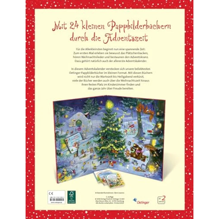 Mein allererster Adventskalender (Pappe) – Bild 3