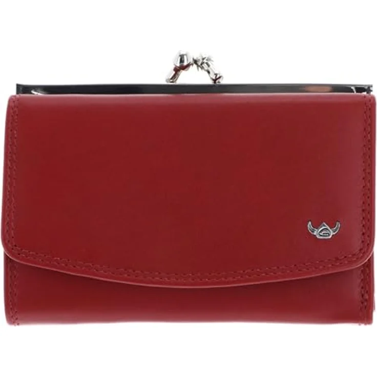 Golden Head Polo Geldbörse RFID, 100% Leder, 12 cm, rot – Bild 6
