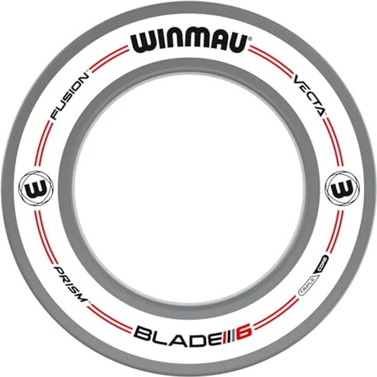 Winmau Dartboard-Beleuchtung Bundle "Plasma + Surround Ice 4306", 132 warme LEDs mit 2000 Lumen, weiß – Bild 6