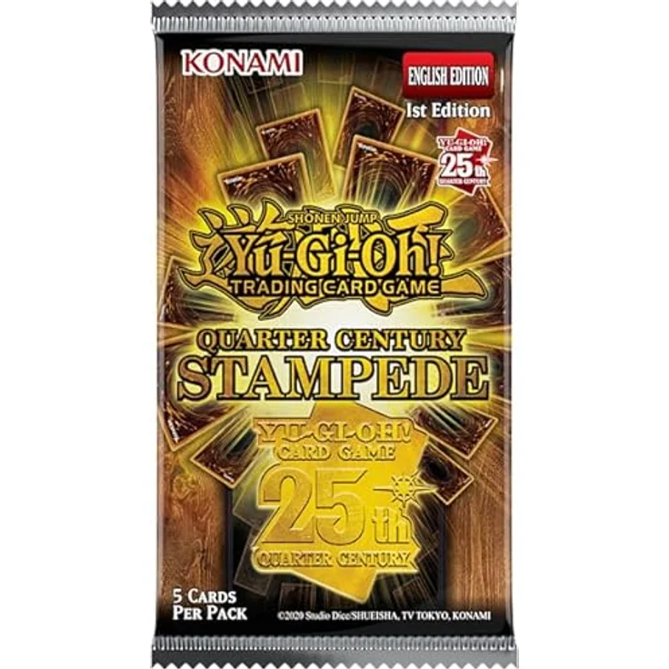 Konami Yu-Gi-Oh! Quarter Century Stampede (Booster Display) Englisch – Bild 3