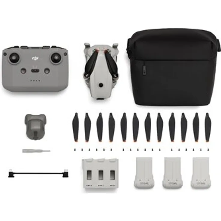 DJI Lito 1 Fly More Combo & RC-N3, Kameradrohne mit 4K-Video, 15 km Videoübertragung und omnidirektionaler Hinderniserkennung