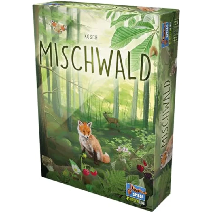 Lookout Mischwald Familienspiel Kartenspiel 2-5 Spieler Ab 10+ Jahren 60 Minuten Deutsch Mehrfarbig Bunt – Bild 3