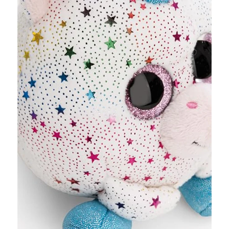 NICI GLUBSCHIS Baby Einhorn Uberto 13cm - weiß - kuscheliges Plüschtier aus weichem Material mit glitzernden Details und buntem Design, perfekt zum Kuscheln und Spielen, ideales Geschenk für Kinder und Erwachsene | 63051 – Bild 4
