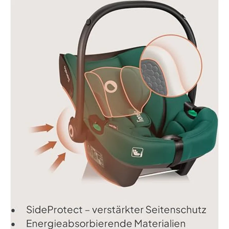 Lionelo Astrid I-Size, Kindersitz mit hoher Sicherheitsstandards und ergonomischem Design – Bild 3