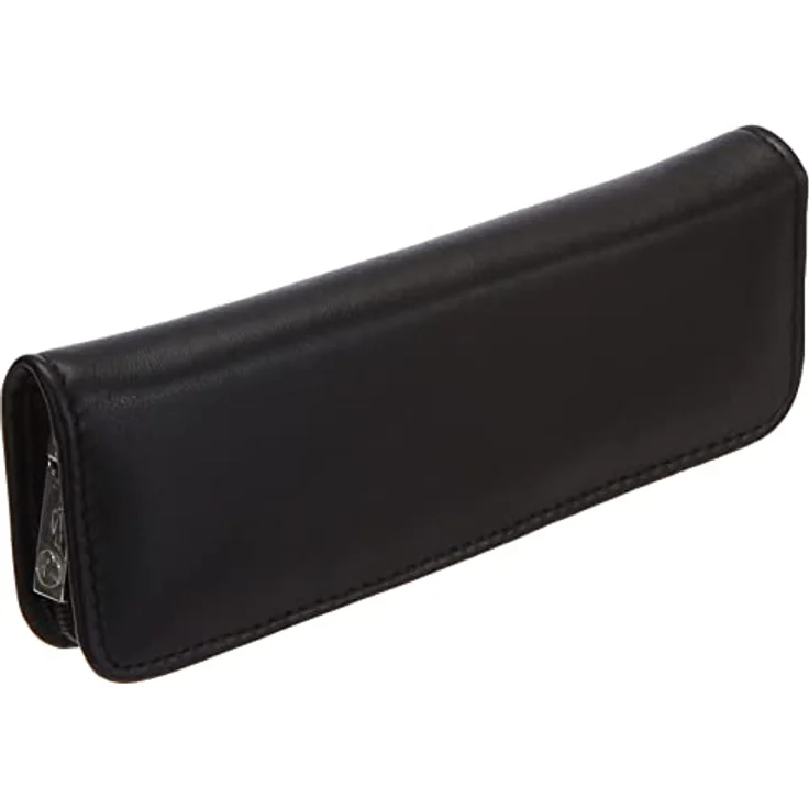 Pelikan 958017 Nappa Leder-Etui, schwarz - Schreibetui für 2 Schreibgeräte aus 100% echtem Nappa-Leder, matt – Bild 2