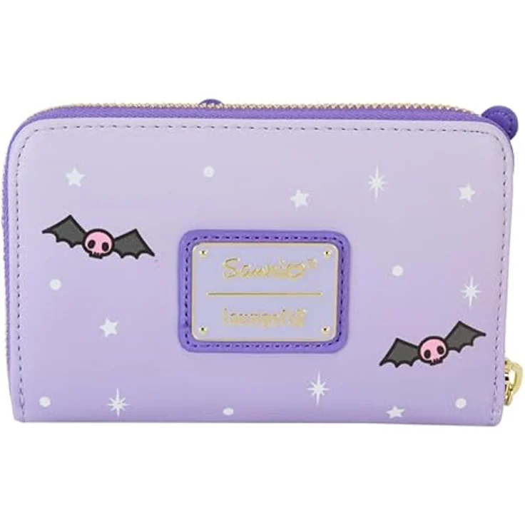 Loungefly Geldbörse Sanrio - Kuromi Kürbis Geldbeutel, My Melody & Kuromi, veganes Leder, leuchtet im Dunkeln – Bild 4