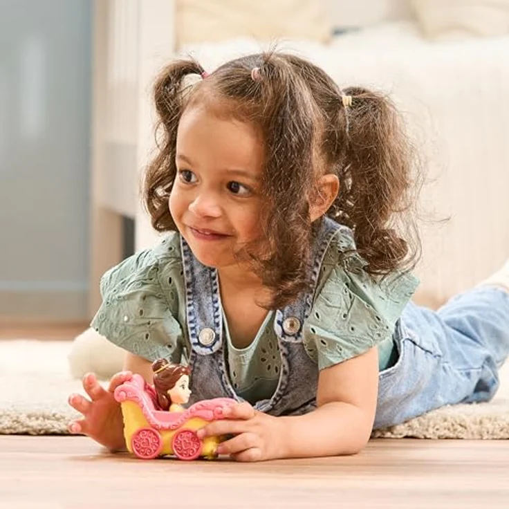 VTech Baby TUT TUT Flitzer - Belles verzauberte Kutsche mit Originalstimme, kindgerechten Melodien und Geräuschen, kindersicherem Batteriefach – Bild 5