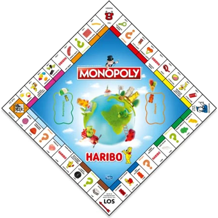 Winning Moves - Monopoly - Haribo - Brettspiel - Alter 8+ - Deutsch – Bild 2
