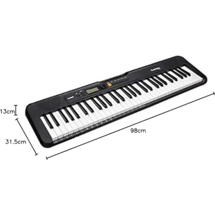 Keyboard Casio CT-S200BKC7, 61 Leuchttasten – Bild 7