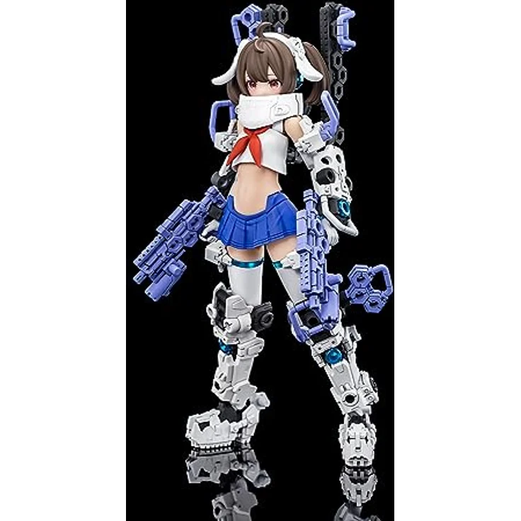 Kotobukiya Megami Device Plastic Model Kit Buster Doll Gunner, 16 cm, mit Artikulationspunkten und austauschbaren Teilen – Bild 8