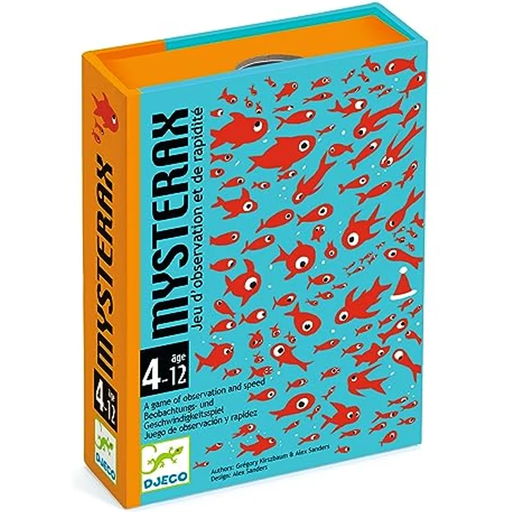 Djeco DJ05096 Kartenspiel Mysterax Beobachtungsgabe Schnelligkeit 54 Karten – Bild 1