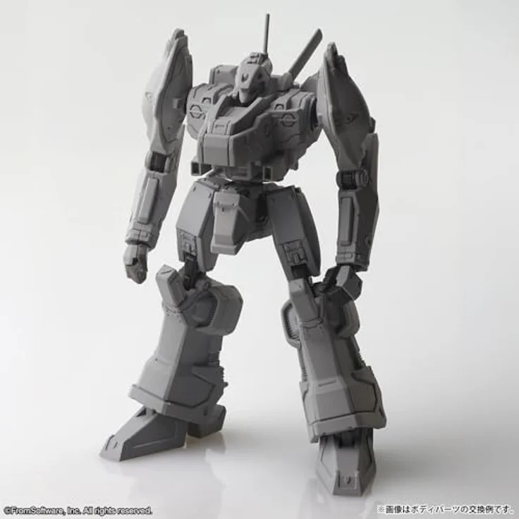 SquareEnix Armored Core Structure Arts Plastic Model Kits 4er-Pack Series 1, 4 detailreiche Mecha-Bausätze mit Artikulationspunkten und austauschbaren Teilen, 9-11 cm groß – Bild 25