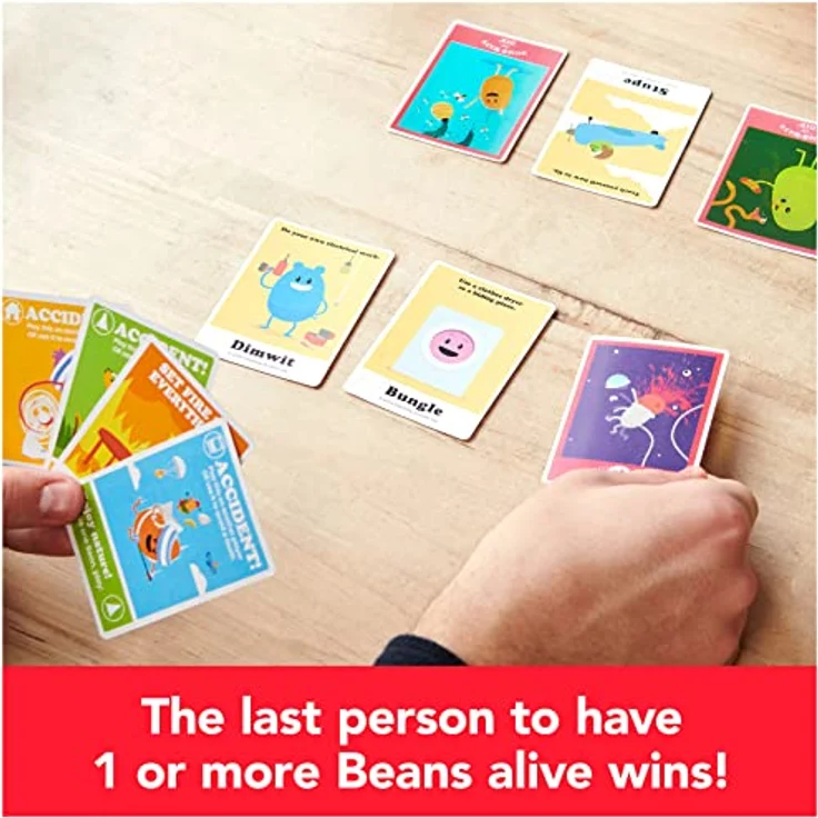 Perplexus Dumb Ways to Die Card Game, unterhaltsames Kartenspiel für Familien und Freunde, Englisch – Bild 5