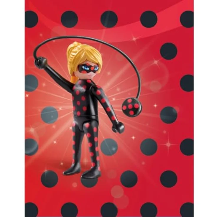 PLAYMOBIL Miraculous 71342 Antibug, Spielfiguren-Set für Kinder ab 4 Jahren, inklusive Ring und Charm, pflegeleicht und robust – Bild 2