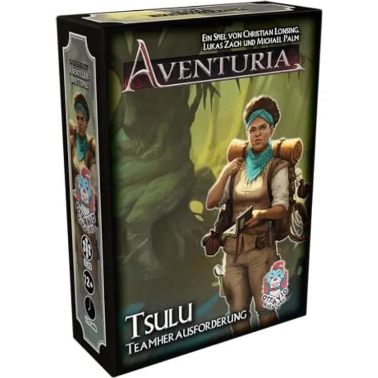 Ottavio Aventuria – Tsulu, Kooperative Teamherausforderung für 3-20 Spieler, Deutsch, 120 Minuten Spielzeit