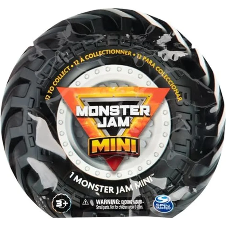 Monster Jam Mini Truck im Maßstab 1:87, viele verschiedene Trucks zum Spielen und Sammeln, detailliert und actiongeladen wie die Original-Trucks der Events, Designs variieren - Monster Jam Mini Truck, legendäre Monster Jam-Action im handlichen Format, originalgetreue Details, blickdichte Verpackung – Bild 2