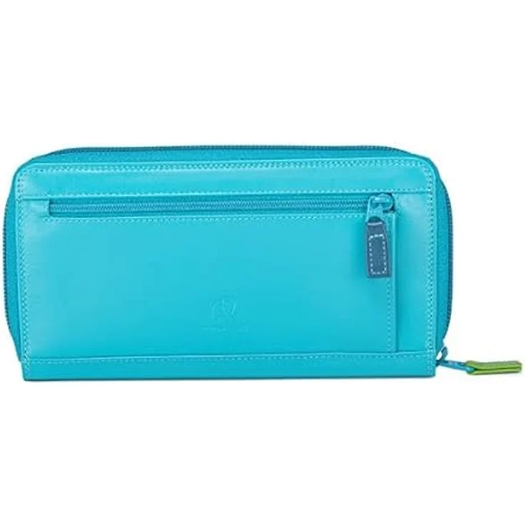 Mywalit Kinderportemonnaie, Geldbörse mit RFID Schutz aus 100% Leder, 20 cm, blau – Bild 3