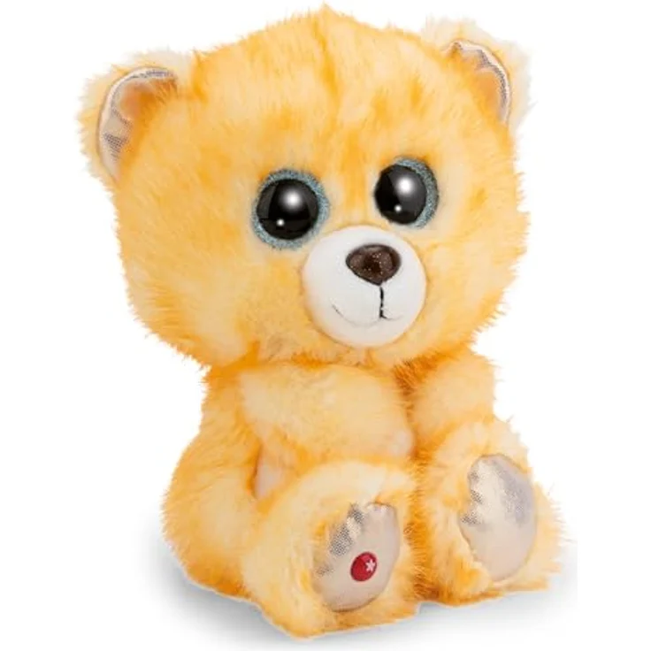 NICI GLUBSCHIS Bär Tummunu, 25cm Kuscheltier aus weichem Plüsch in Gelb mit Glitzeraugen, ideales Plüschtier zum Kuscheln und Spielen für Kinder & Erwachsene, tolle Geschenkidee | 63037 – Bild 1