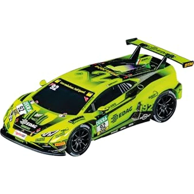Carrera Lamborghini Huracán GT3 EVO2 'Mirko Bortolotti', Modellfahrzeug im Maßstab 1:43, kompatibel mit Carrera GO!!! Systemen, robustes Design für Kinder und Einsteiger – Bild 1