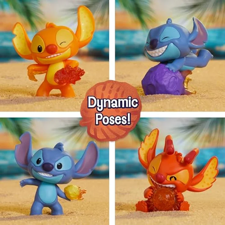 Just Play Disney Stitch Outta This World Sammelkapsel mit Mini-Figur, 5 cm, Überraschungsbox für Sammler, lila, für Kinder ab 3 Jahren – Bild 5