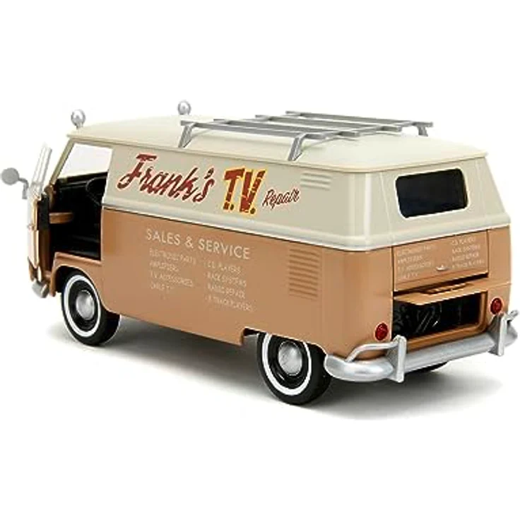 Jada Toys Transformers Wheeljack VW Bus (T7) - Volkswagen Bulli aus Transformers 7: Aufstieg der Bestien, Die Cast Auto ab 8 Jahre mit Sammelmünze, 1:24, 19cm – Bild 5