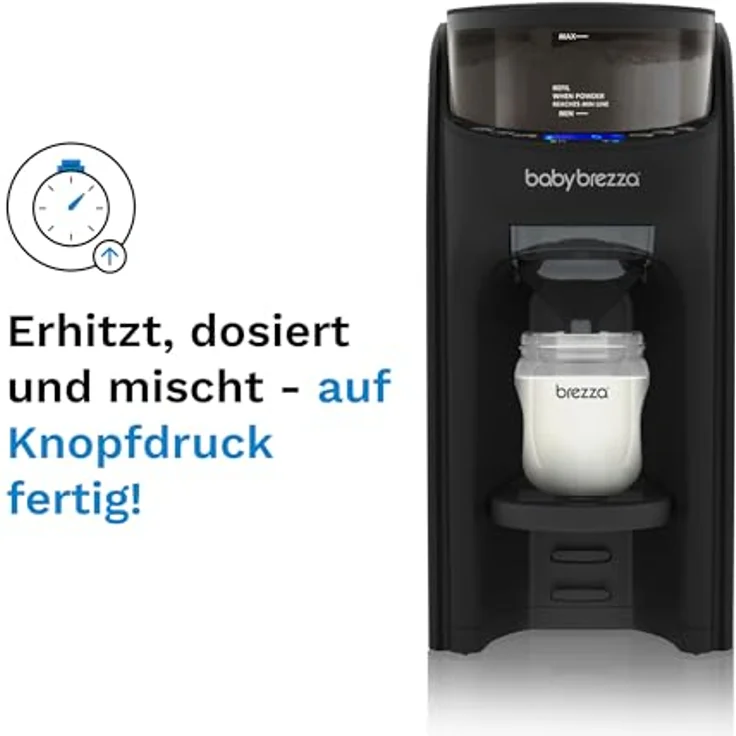 Baby Brezza Babyflaschenwärmer, Formula Pro Advanced automatischer Flaschenzubereiter, schnell, präzise, mit 3 Temperaturen – Bild 2