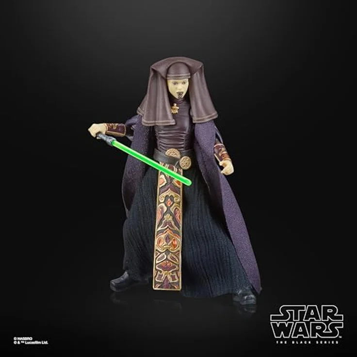 Star Wars The Black Series Luminara Unduli Action-Figur, 15 cm, beweglich, mit Lichtschwert, aus Episode II – Bild 4
