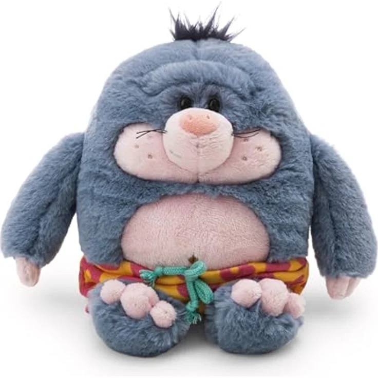 NICI Kuscheltier Maulwurf Berti Bermuda 30cm, grau mit Badehose aus weichem Plüsch, ideal zum Kuscheln und Spielen, tolles Geschenk für Kinder und Erwachsene - 62897 – Bild 2