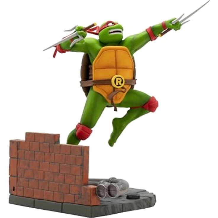 ABYstyle Studio Teenage Mutant Ninja Turtles Raphael, 16 cm hoch, SFC-Sammelfigur, PVC, Cartoon-Figur, Heimdekoration, Geschenk, offizielles Lizenzprodukt – Bild 3