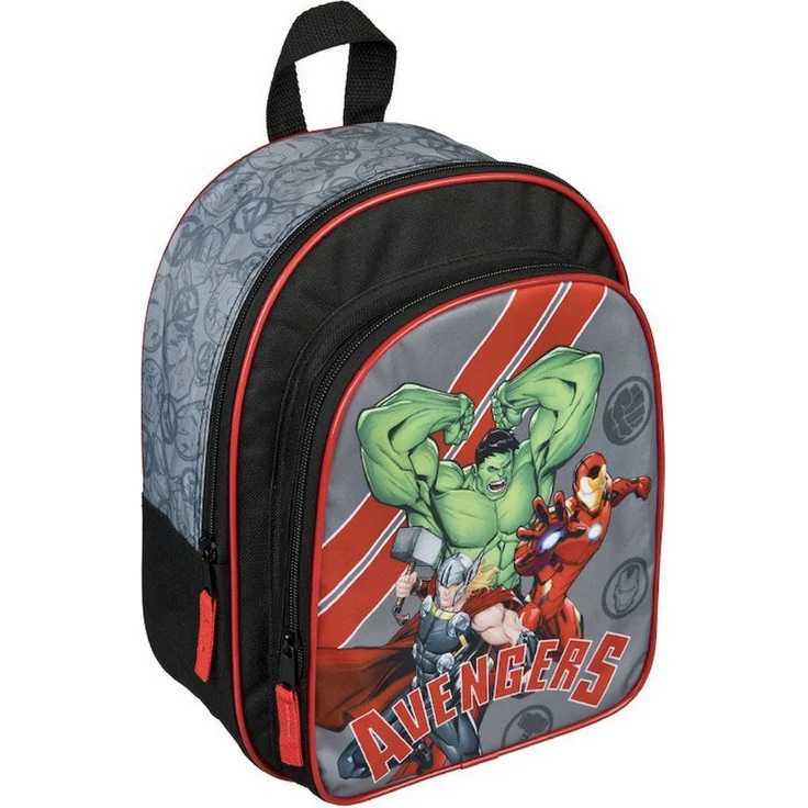 The AVENGERS Schulrucksack, praktischer Rucksack mit großem Stauraum, 31x25x10 cm, Blau