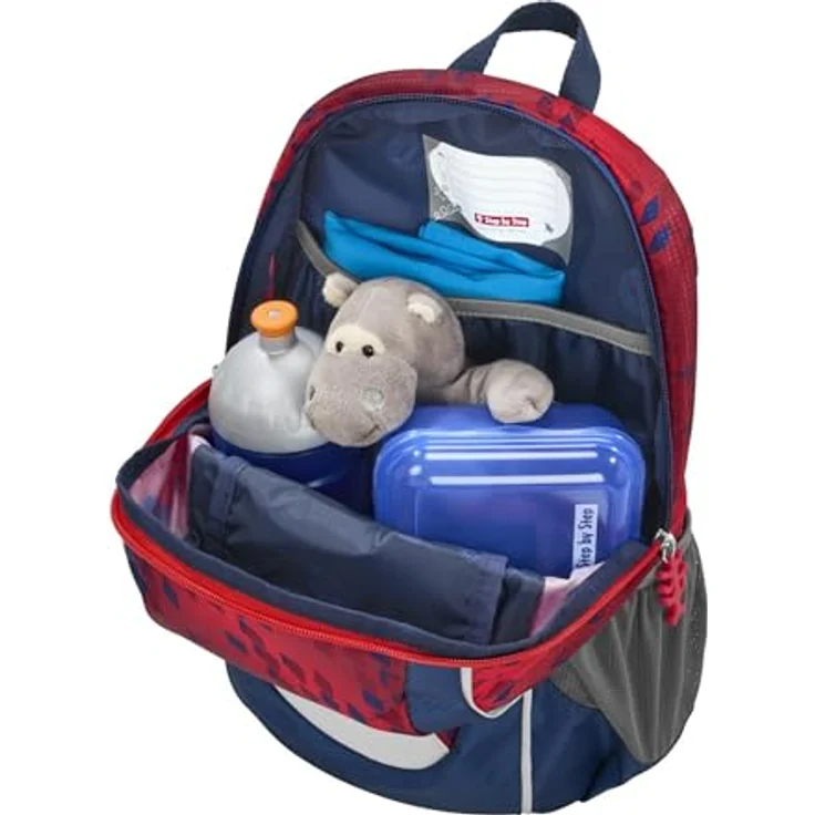 Step by Step Rucksack-Set KIGA Maxi FC Bayern Berni, ergonomischer Mini-Rucksack mit separatem Innenfach, für Kita & Kindergarten, 10 l, rot – Bild 4