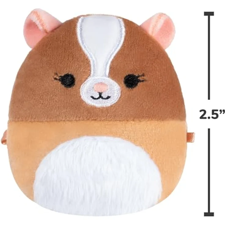 Squishmallows Micromallows SQMM0125-10er Pack, 10 superweiche Mini-Plüschfiguren, 6,5 cm, Na'Ima, Ankur, Nestor, Brina, Aphrodite, Oha, Aimee, Janna, Garret, Gist – Bild 2