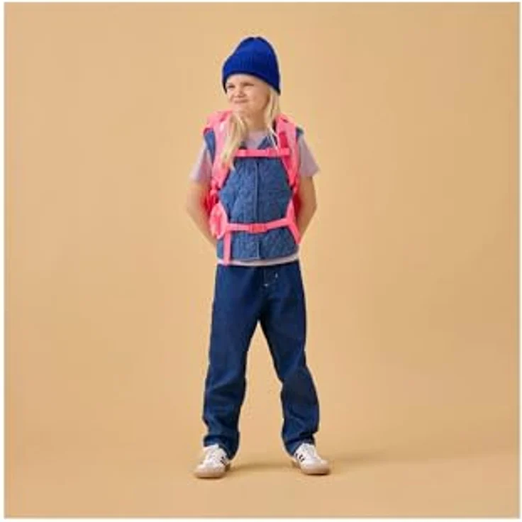 ergobag cubo Set ergonomischer Schulranzen 5-teilig für 1. Klasse, inklusive Sportbeutel, gefülltem Federmäppchen und Schlampermäppchen, standfest und reflektierend, individuell gestaltbar – Bild 5