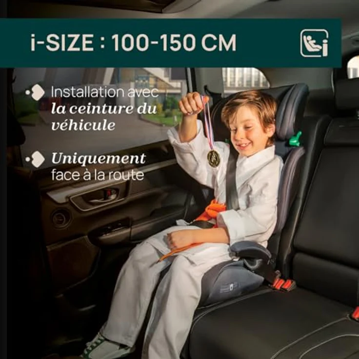 Chicco Autokindersitz QUIZY I-SIZE, mit patentiertem ONE-STEP-SYSTEM, nach ECE R129/03, ab 3 Jahre, bis 12 Jahre – Bild 3