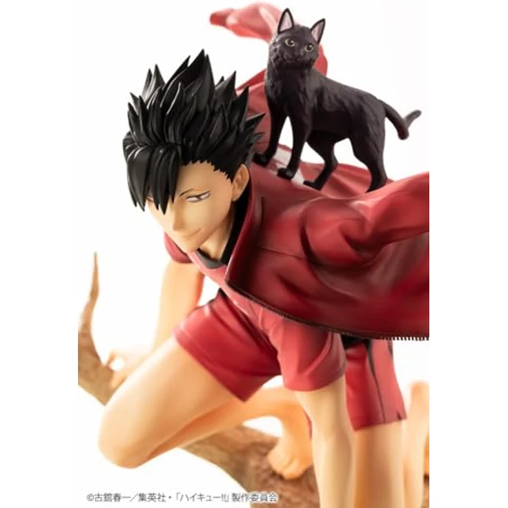 Kotobukiya Haikyu!! ARTFXJ Statue 1/8 Tetsuro Kuroo 24 cm, PVC Figur in bedruckter Fensterbox – Bild 5