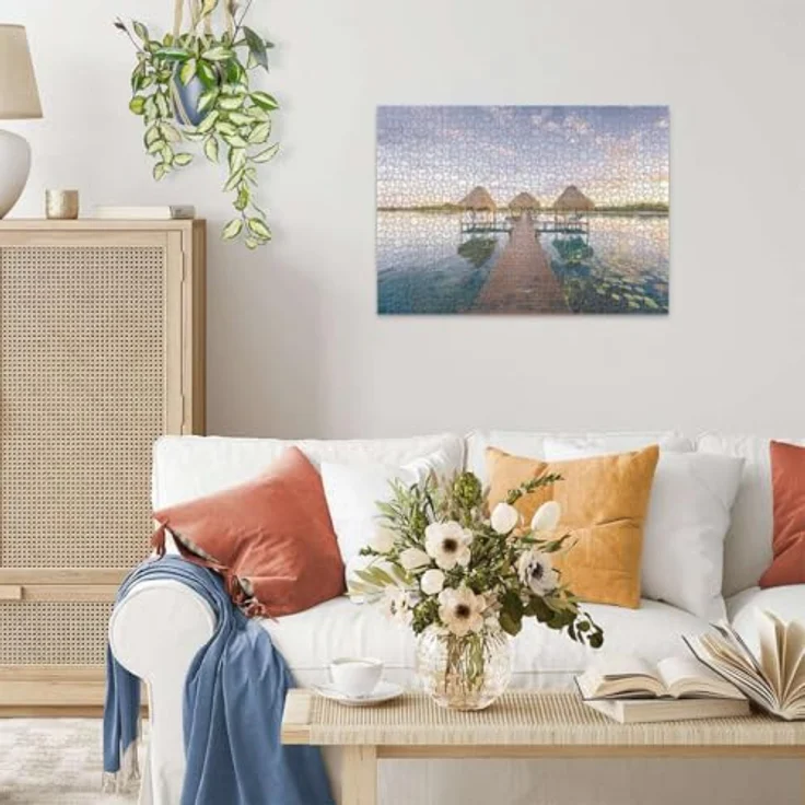 Ravensburger Puzzle Beautiful Islands 12000155, Paradiesische Aussicht, 1000 Teile Puzzle für Erwachsene und Kinder ab 14 Jahren, handgefertigte Puzzlestücke, reflexfreies Bild, knickstabile Qualität – Bild 4