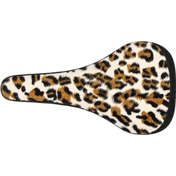 SDG Bel-AIR 3.0 Traditioneller Lux-Legierungsschiene, Tiersattel, Leopard Fahrradsattel – Bild 4