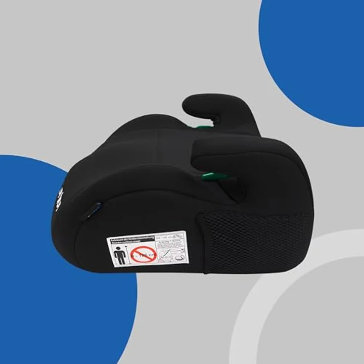 Petex Kindersitzerhöhung Max, ab 6 Jahren, 3-Punkt-Gurt Befestigung, i-Size Norm, UN ECE R129, HDPE-Kunststoff, ergonomisches Design – Bild 6
