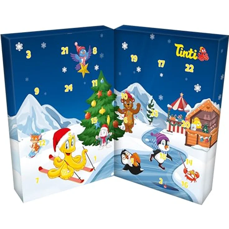 TINTI Adventskalender, Badewannen-Spielzeug mit 24 Überraschungen für sensible Kinderhaut – Bild 4