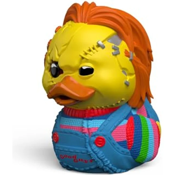 TUBBZ Kleine Chucky Gummientenfigur, Sammelbare Vinyl-Figur aus Child's Play, 5 cm, Offizielles Merchandise – Bild 1